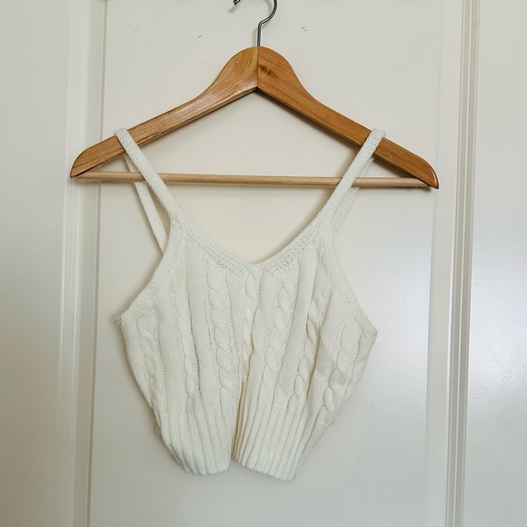 Cable Knit Rib Cami Tops (Pack of 3) - Picture 4 of 5